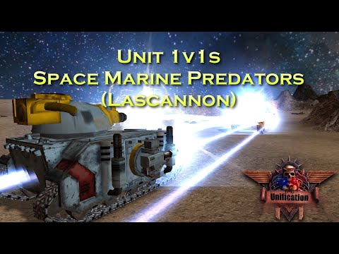 Dawn of War Unification Mod [v.6.9.25] - Space Marine Predator (Lascannons) | Warhammer 40K