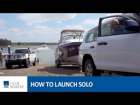 How to launch a boat solo with Alistair McGlashan | Club Marine