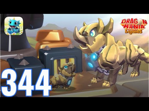 Dragon Mania Legends - Gameplay Walkthrough Part 344 - GOLEM DRAGON Hatching (iOS, Android)
