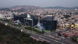 WTP at Night | World Trade Park at night | Night View | Aerial View | Aerial Jaipur | Jaipur Dronie