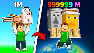 روبلوكس : تحدي القفز بى شخصيات تونغ ساهور لعبة roblox !! ????????