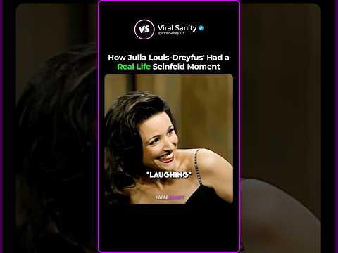 Julia Louis-Dreyfus's Real Life Seinfeld Moment 😁