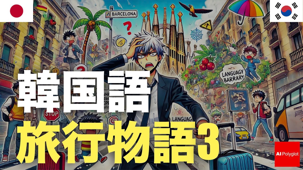 韓国語の旅行物語3|聞き流し|旅行準備 episode artwork