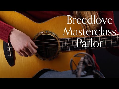 Breedlove Masterclass Parlor Exclusive, Brazilian Rosewood | Lindsay Straw