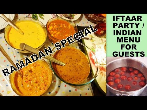 IFTAR MENU || Indian Dinner Menu for Guest || Cook Food for 12 people || Ramadan Special Video