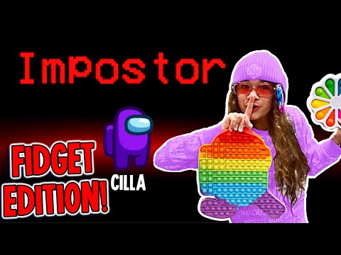AMONG US IN REAL LIFE!! **FIDGET EDITION** | JKREW