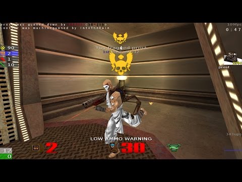 [Quake3 History] c58*Jibo playing FFA with Cooller, Evil and others (q3tourney4)