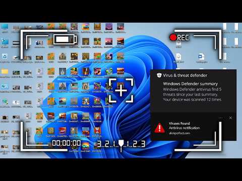 What Their Computer Looked Like Right As They Got Hacked