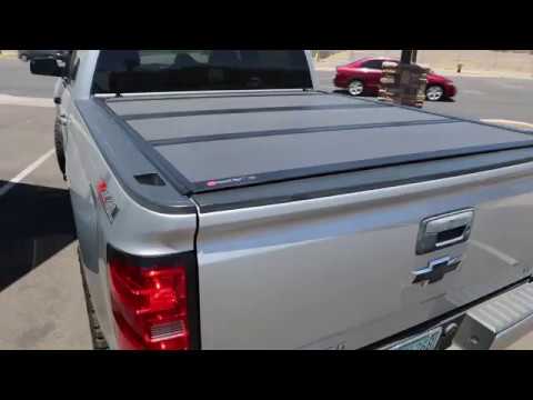 BAKFlip MX4 Hard Folding Tonneau Cover On Chevy Silverado 1500