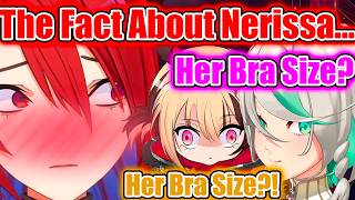 Ceci And Gigi When Liz Is About To Reveal Nerissa's Bra Size: