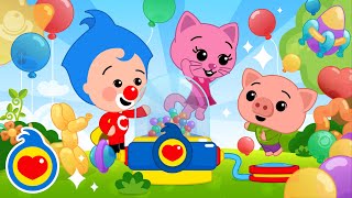 Brincando com Balões 🎈 🌈 | Desenho Animado com Um Herói do Coração ❤️