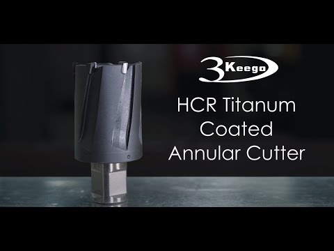 How to Drill HARDENED STEEL by Using Annular Cutter? | 3keego HCR Type