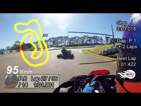 THR Kart 2016 Etapa Premium com narração KartAmadorSP Granja Viana traçado 01A 60fps