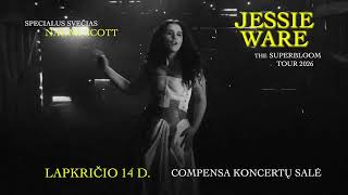 Jessie Ware koncertas - jau lapkričio 14 d. Vilniuje!