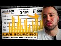 See How A 7 Figure Amazon Seller Sources | Live Sourcing Tutorial