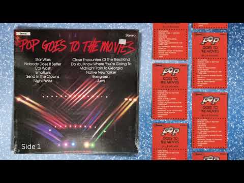 Pop Goes To The Movies - Side 1 - Cover Version Compilation (Chevron - 1979)