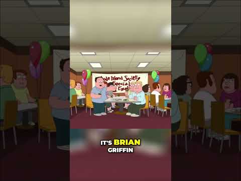 Brian Griffin's Secret: Redhead & Literary Society Drama! #shorts