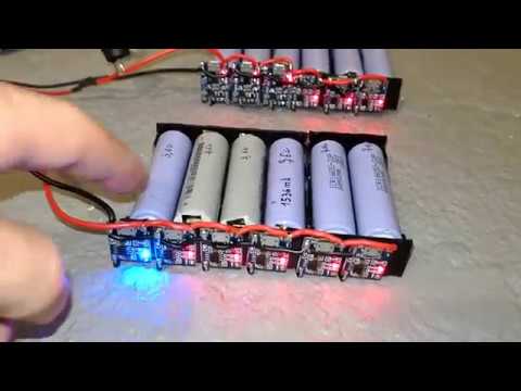 Ladegerät für tiefentladene 18650 Li-Ion Akkus regenerieren reanimieren DIY Selber bauen Deutsch