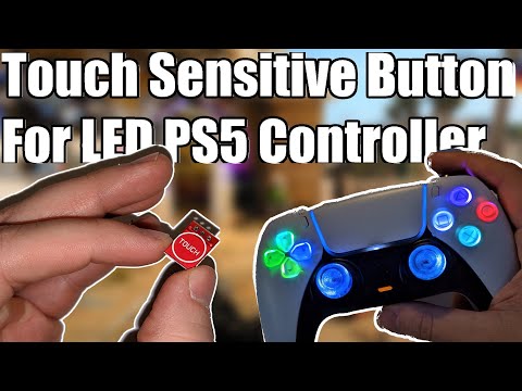 PS5 Controller Mod (Touch Sensitive Button "Turn your LEDs ON & OFF") TTP223