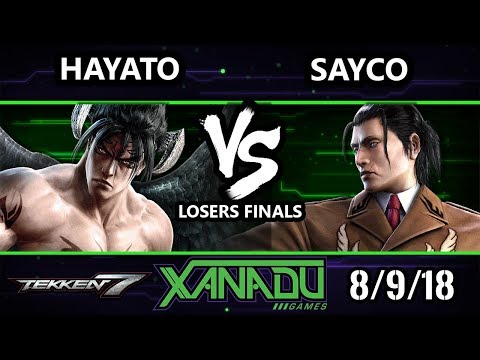 F@X 262 Tekken 7 - Hayato (Devil Jin, Jin) Vs. Sayco (Dragunov) T7 Losers Finals