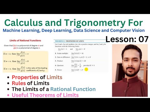 Lesson 07 Properties of Limits | Rules of Limits | Limits of a Rational Function
