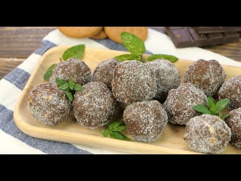 Tartufini menta e cioccolato: pronti in pochi minuti senza cottura!