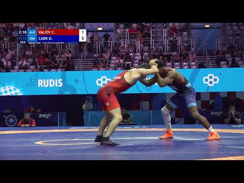 Ч. Валиев – Д. А. Карр | 74кг | 1/4 Финала | ЧМ-2025