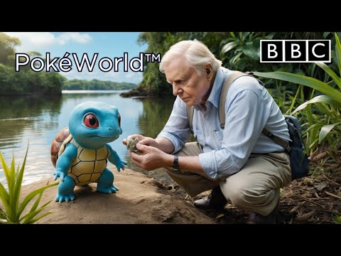 Life of a Squirtle | POKÉ WORLD | BBC Earth | David Attenborough POKÉMON Documentary