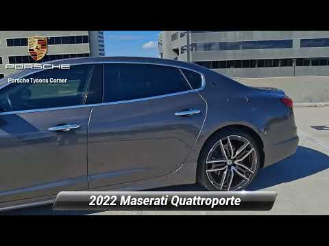 Used 2022 Maserati Quattroporte Modena Q4, Vienna, VA 25P0348B