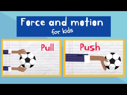 Push and Pull for Kids | Force and Motion
