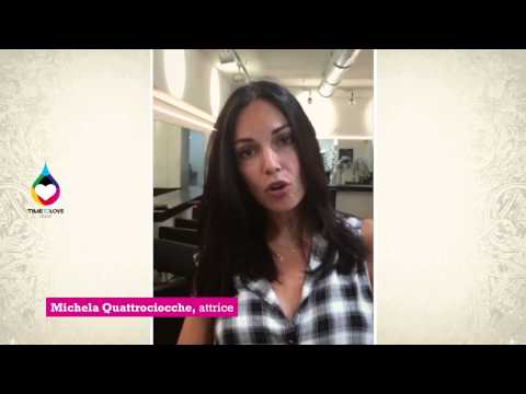 MICHELA QUATTROCIOCCHE Ambassador TIMETOLOVE ONLUS