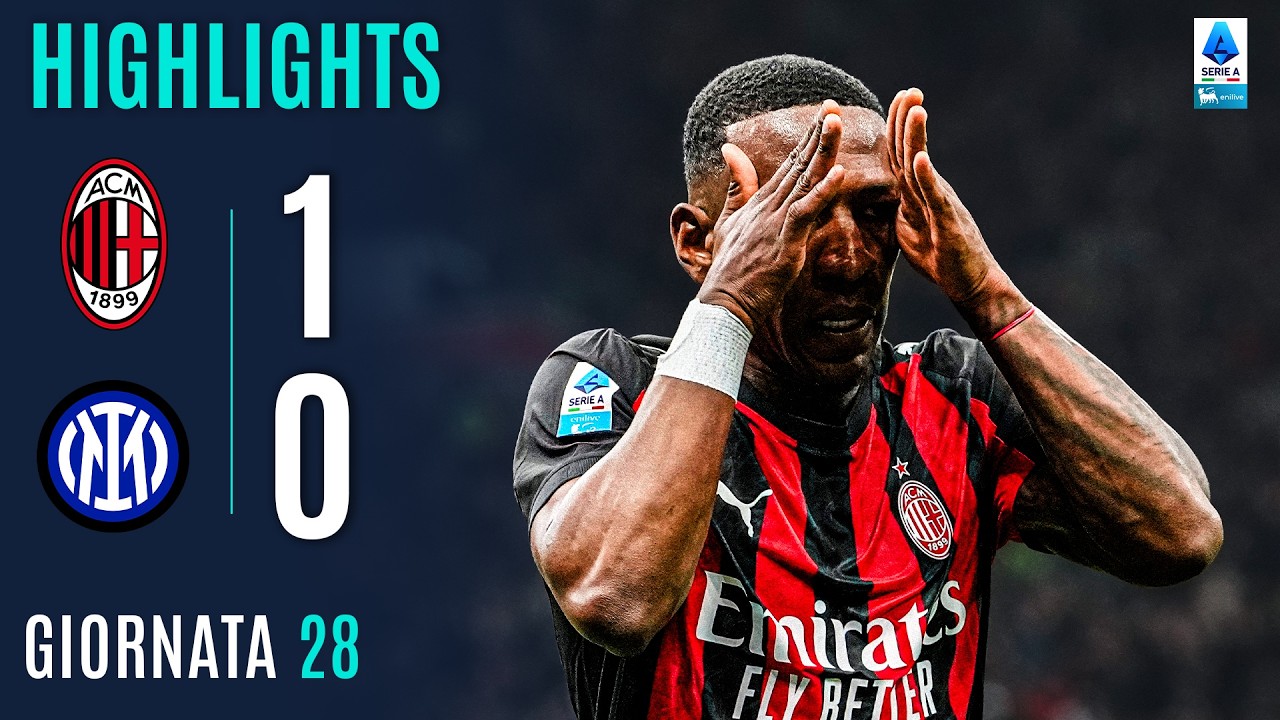 MILAN-INTER 1-0 | HIGHLIGHTS | 28ª GIORNATA | SERIE A ENILIVE 2025/26