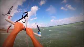 preview picture of video 'Lancing Kitesurfing'