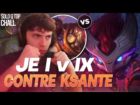 VRAI 1v9 CONTRE KSANTE - TOP - Kennen vs Ksanté - Challenger EUW