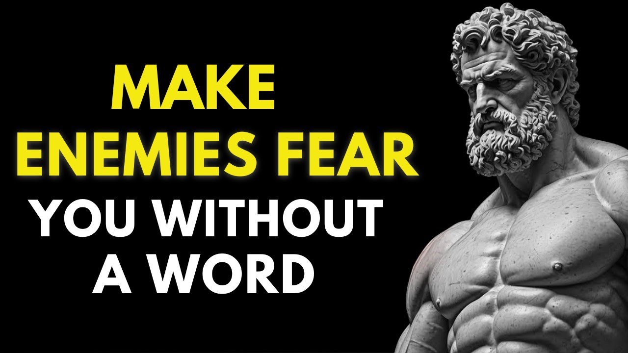 Make Your ENEMIES Fear You Without Saying a Word | Stoic Philosophy