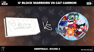 O' Block Warriors vs. Cat Cannon SEMIFINALS | Crossroads Central PLAYOFFS: Seal Survival