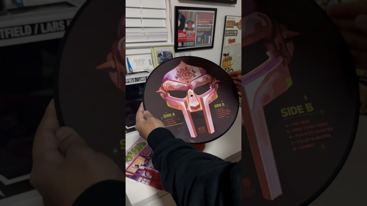 MF DOOM MM…FOOD 20th anniversary unboxing #music #vinyl #hiphop #MFDOOM