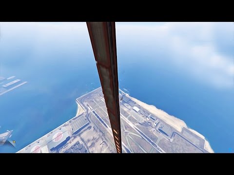 VERTIKALNA RAMPA ! Grand Theft Auto V - Lude Trke w/Cale