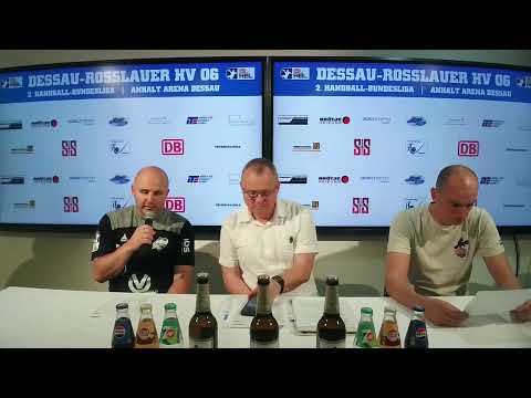Pressekonferenz | Dessau-Roßlauer HV 06 - 1. VfL Potsdam | 06.09.2025