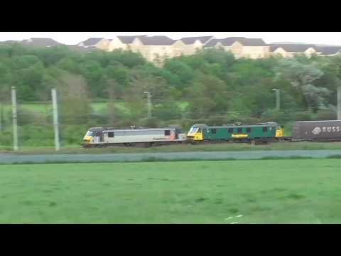 66516 with 66537 dit 4m49 and 90044/90016 4S45 Boxes, Sun. 2nd June 2019