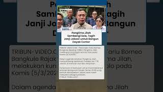 Jauh-jauh ke Solo, Panglima Jilah Tagih Janji Jokowi untuk Pembangunan Dayak Center