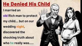 Learn English with Story ⭐ Father Denies His Child || Audiobook Story Level 3