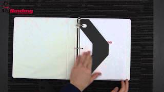 Avery Triangle Shaped Ring Binder Sheet Lifters Demo