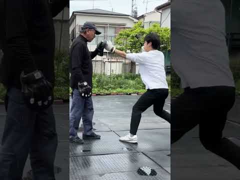 せんどー練習64日目のジャブ