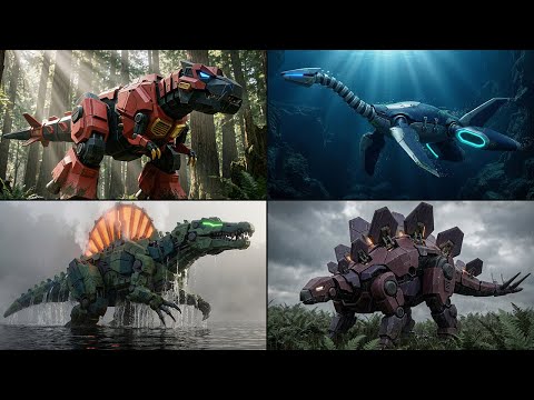 The Dinosaur Mecha Transformation We All Want!!!