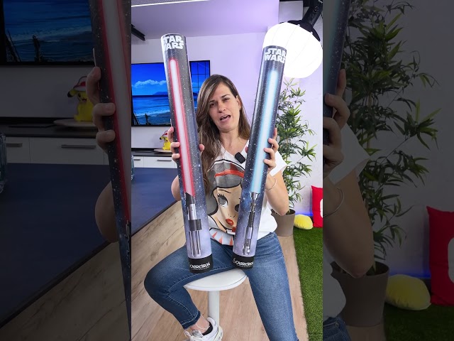 Vídeo relacionado con FunX Juego de 10 sables de luz inflables, espada láser, accesorio para disfraces, fiestas temáticas y cumpleaños infantiles, 90 cm