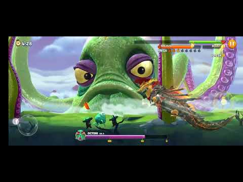 Geonidas (Geogantis) vs Octoni Lvl.3