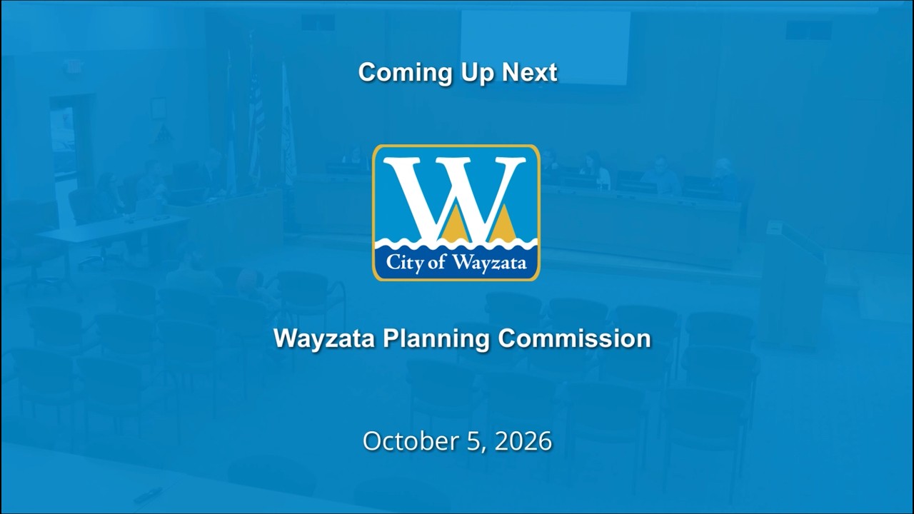 Wayzata Planning Commission - 10/5/2026 6:30:00 PM