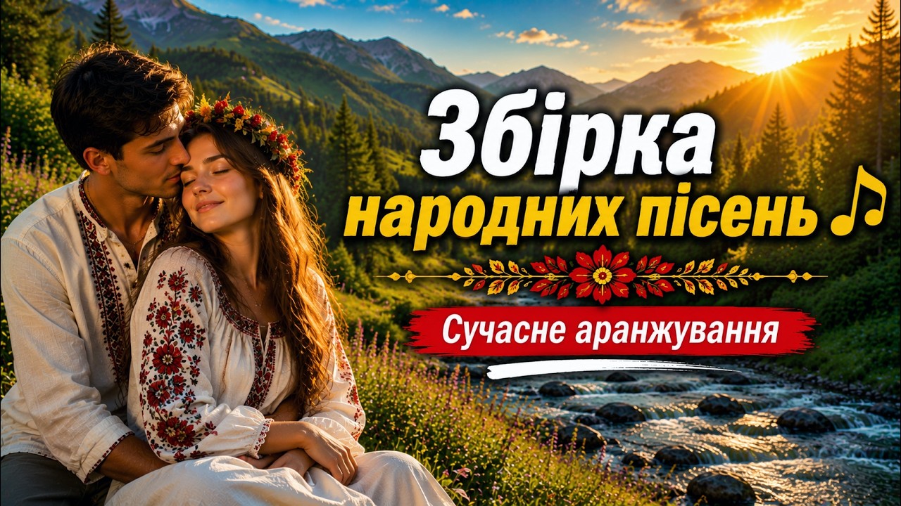 Українські пісні для душі — найкраща збірка сучасних українських хітів 2026