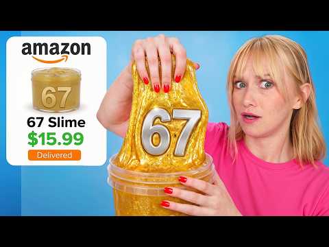 I Bought Every Weird Slime From Amazon!